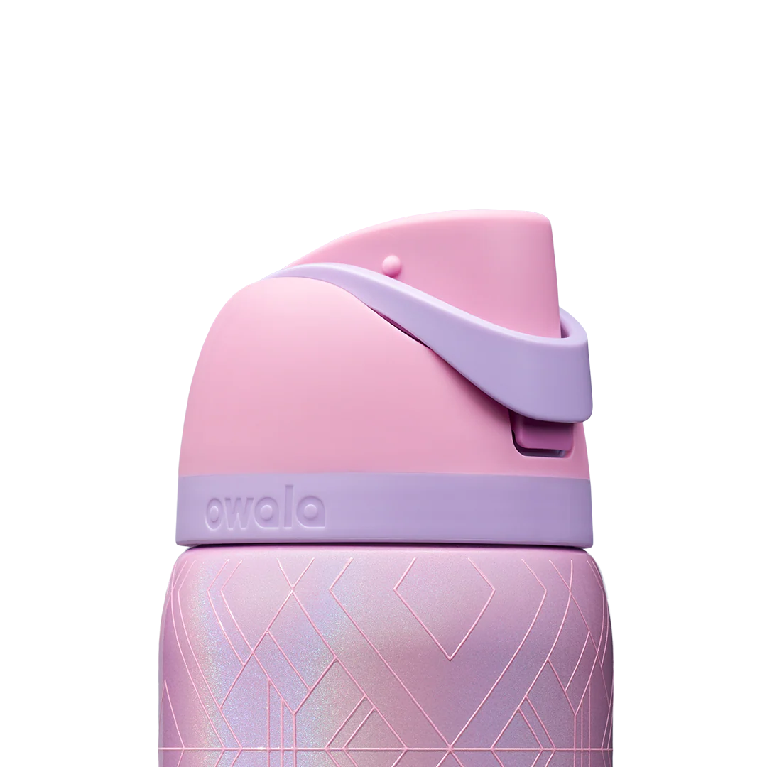 Owala FreeSip 32oz - Glinda x Wicked | Botella de acero inoxidable (Edición Limitada)
