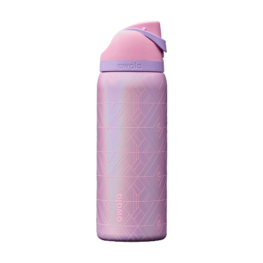 Owala FreeSip 32oz - Glinda x Wicked | Botella de acero inoxidable (Edición Limitada)