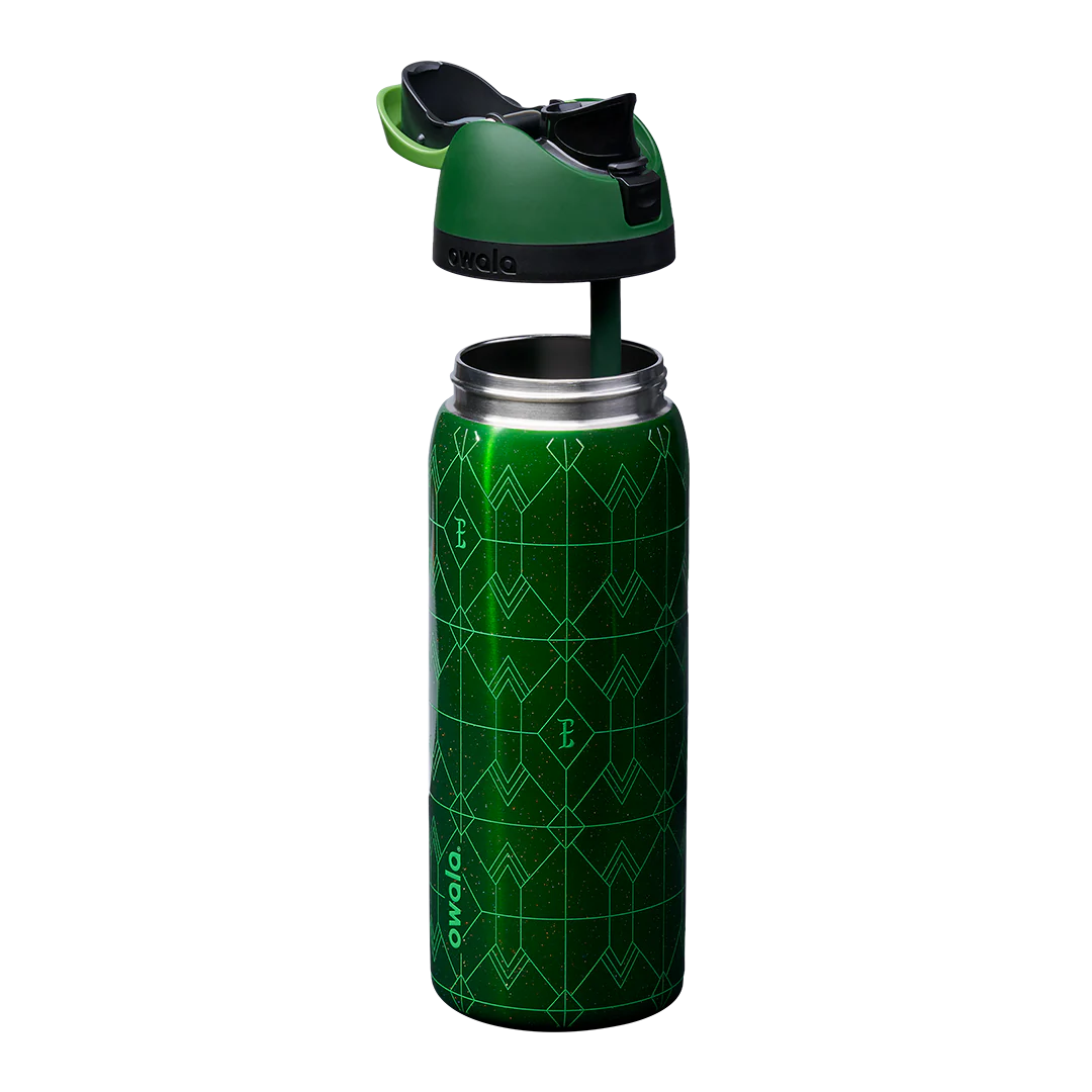 Owala FreeSip 32oz - Elphaba x Wicked | Botella de acero inoxidable (Edición Limitada)
